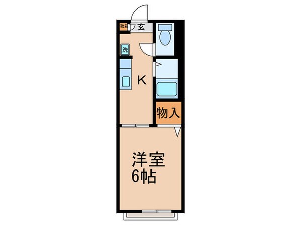 ソシエ２６の物件間取画像